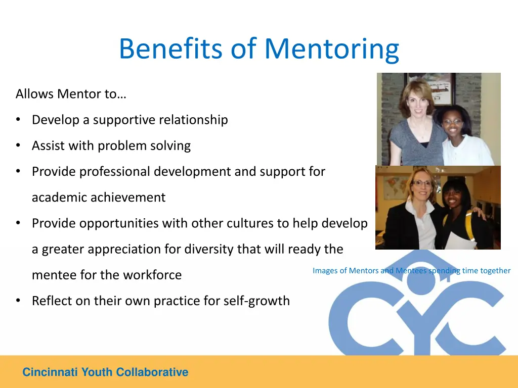 benefits of mentoring