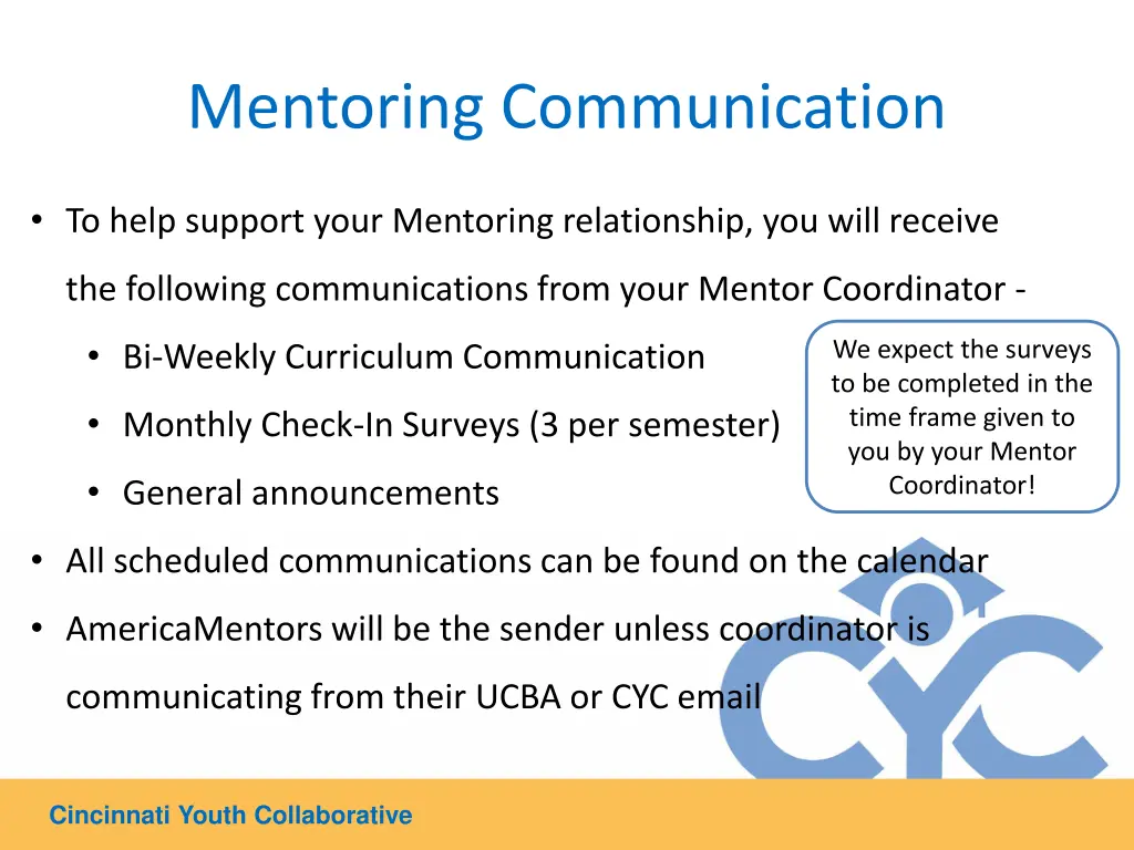 mentoring communication