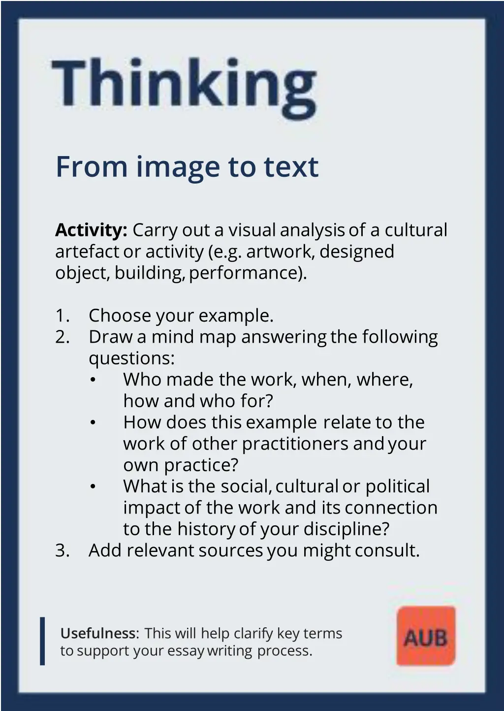 from image to text
