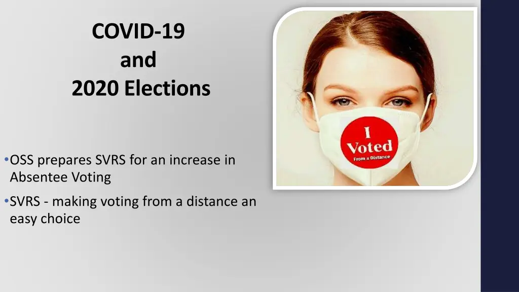 covid 19 and 2020 elections