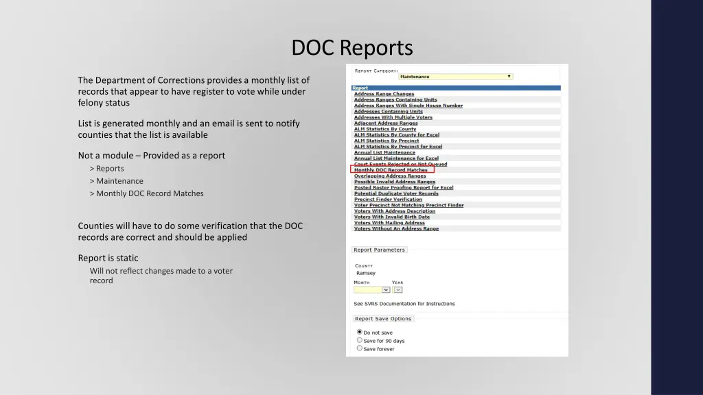 doc reports 1