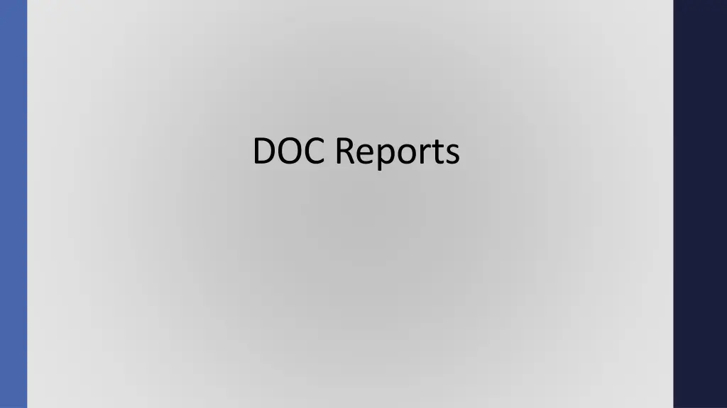 doc reports