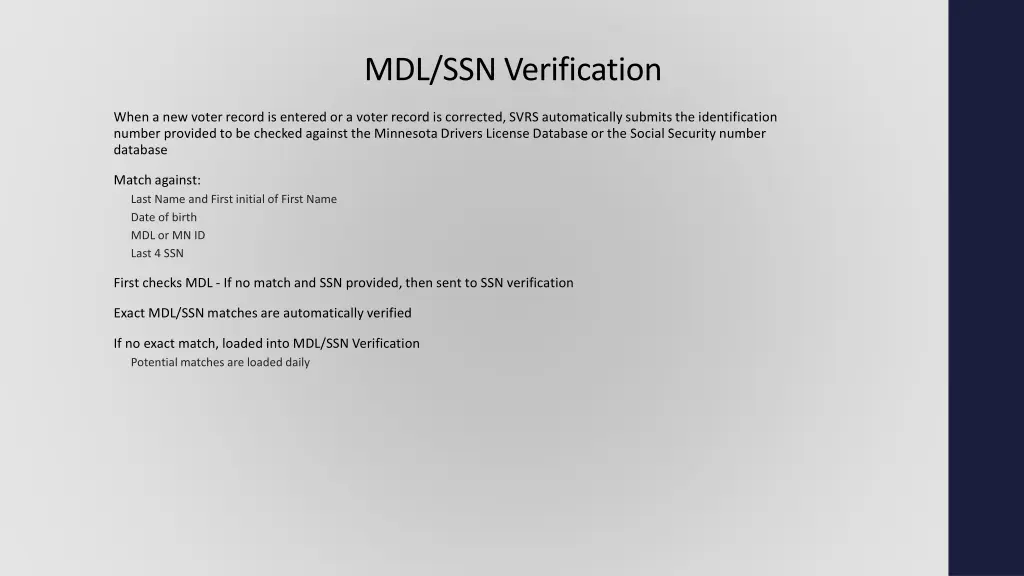 mdl ssn verification 1