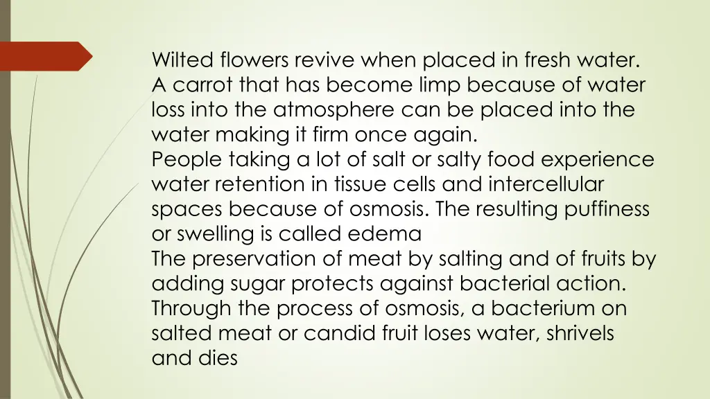 wilted flowers revive when placed in fresh water