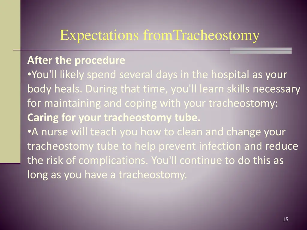 expectations fromtracheostomy 1