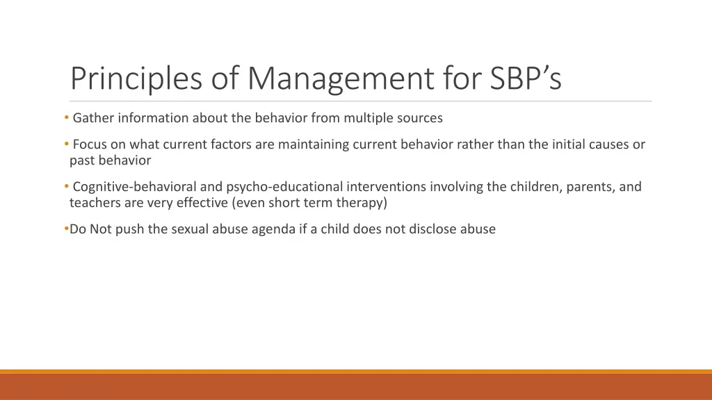 principles of management for sbp s