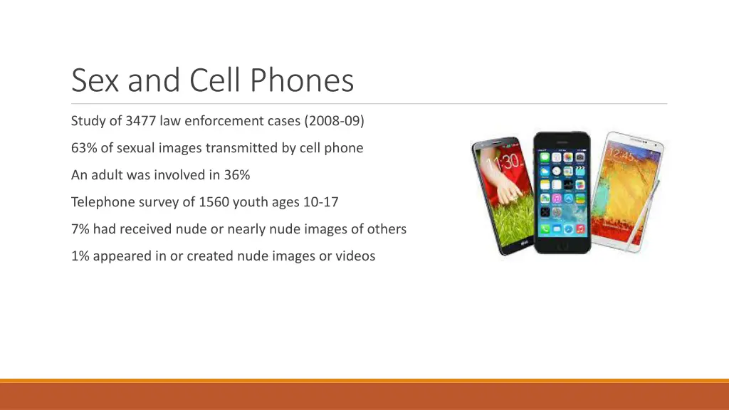sex and cell phones