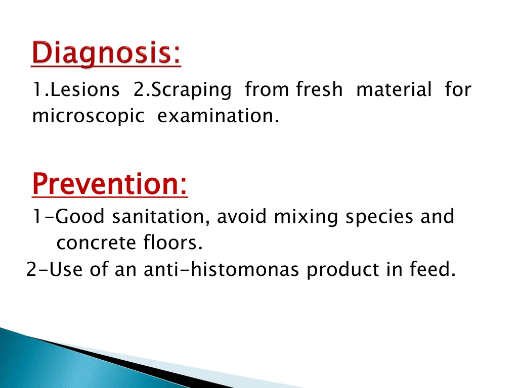 1 lesions 2 scraping from fresh material