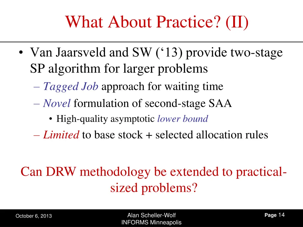 what about practice ii
