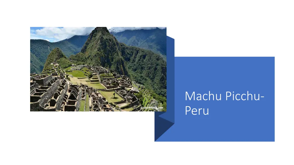 machu picchu peru