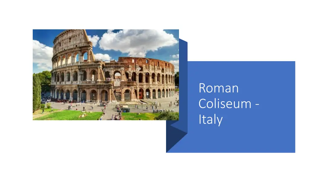 roman coliseum italy