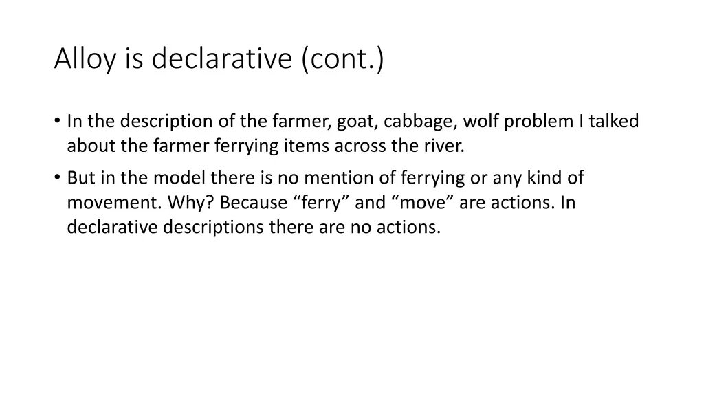 alloy is declarative cont