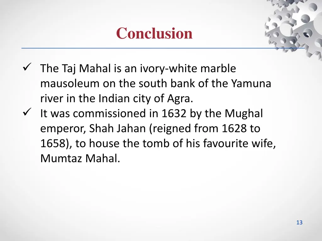 conclusion