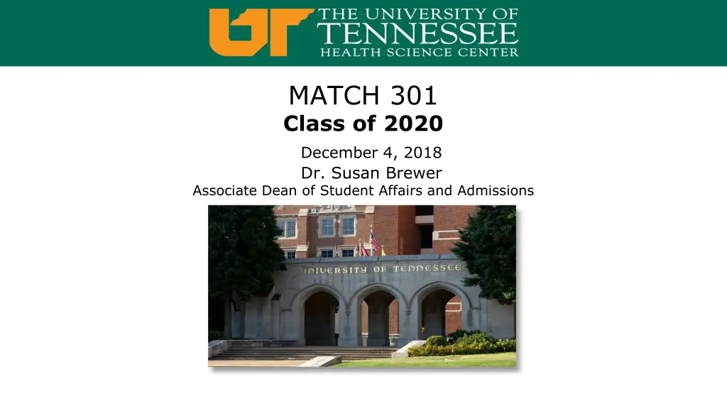 match 301 class of 2020 december 4 2018 dr susan