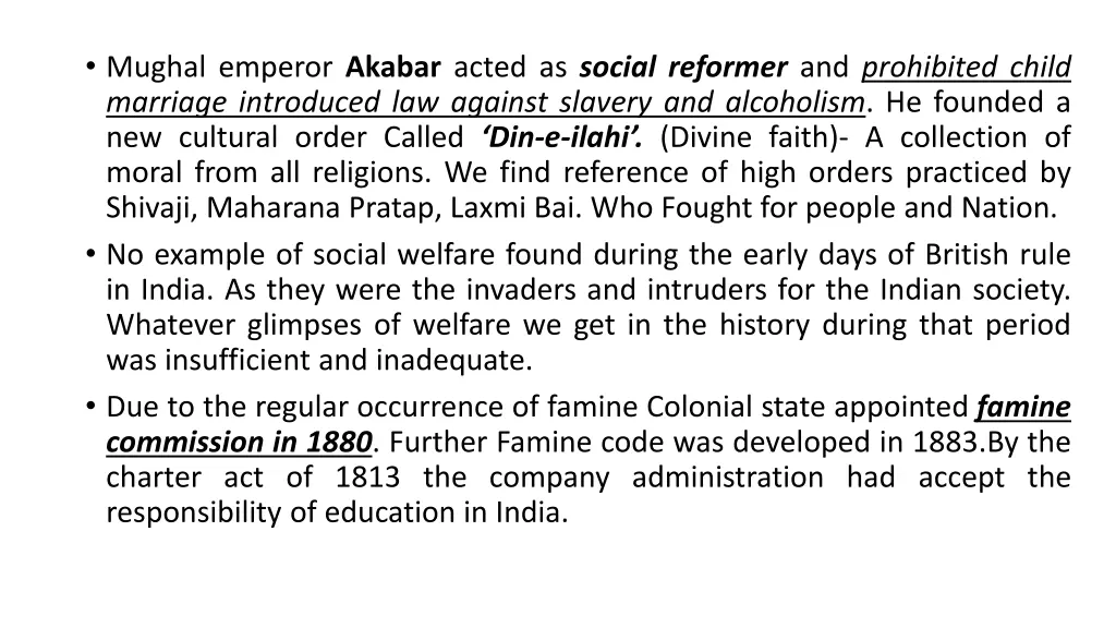 mughal emperor akabar acted as social reformer