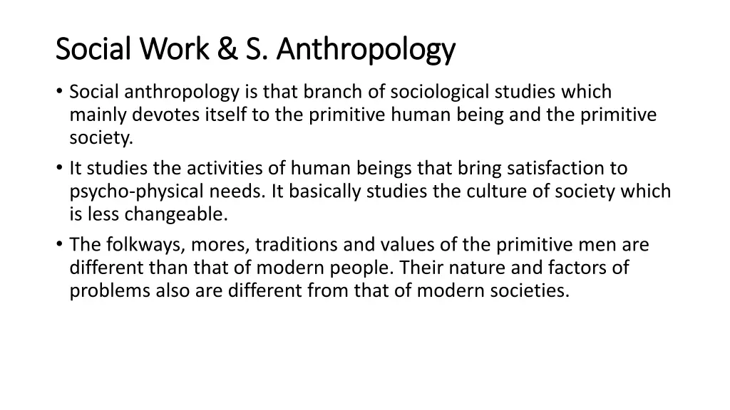 social work s anthropology social work