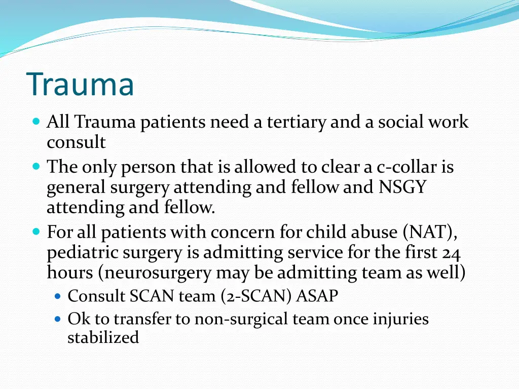 trauma all trauma patients need a tertiary