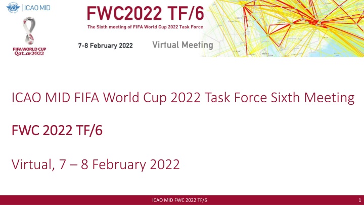 icao mid fifa world cup 2022 task force sixth