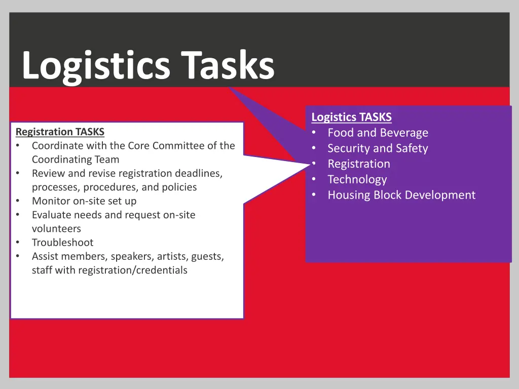 logistics tasks 2