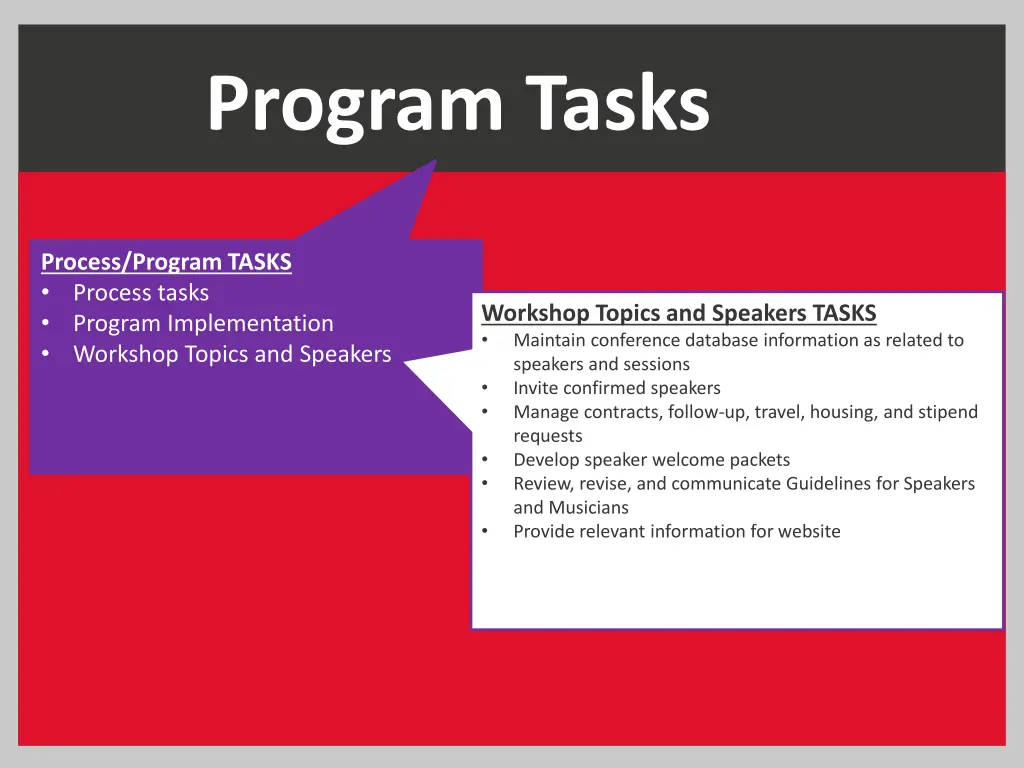 program tasks 1