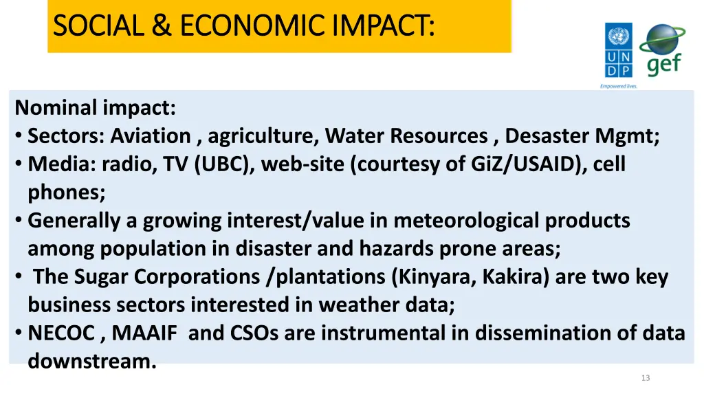 social economic impact social economic impact