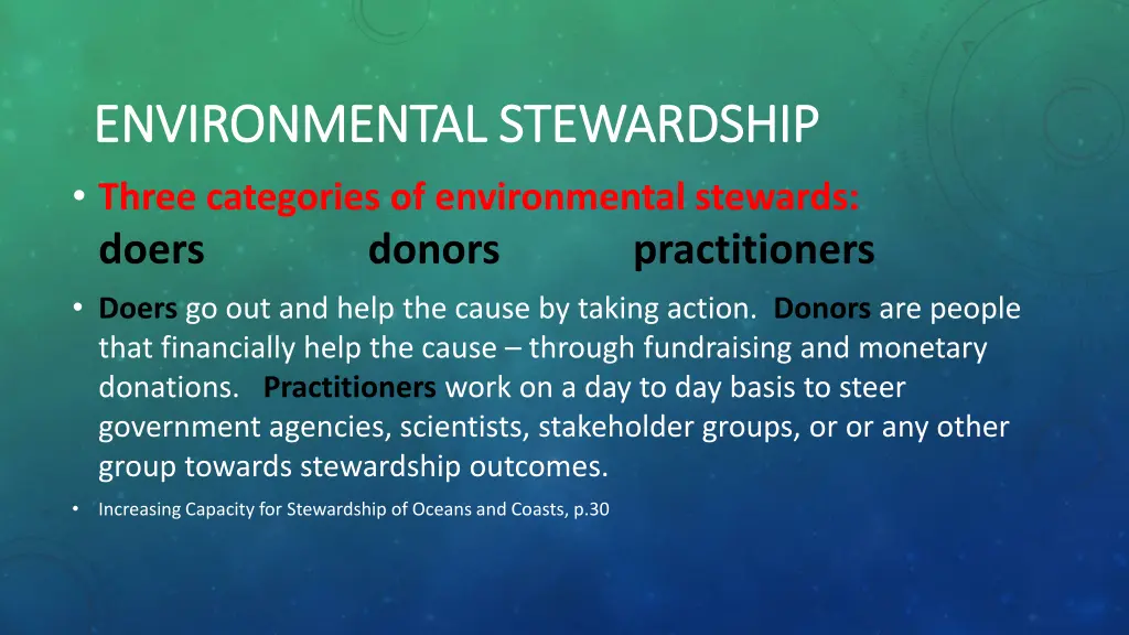 environmental stewardship environmental 1