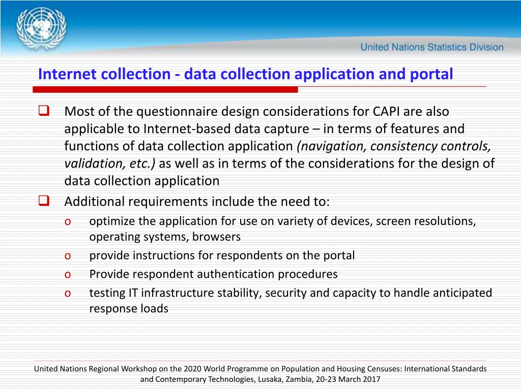 internet collection data collection application