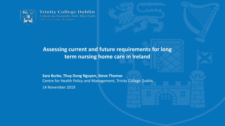 assessing current and future requirements