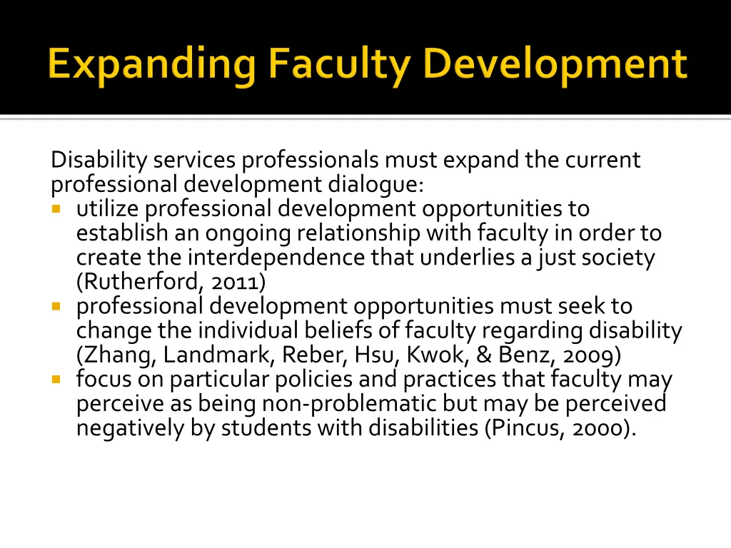 disability services professionals must expand