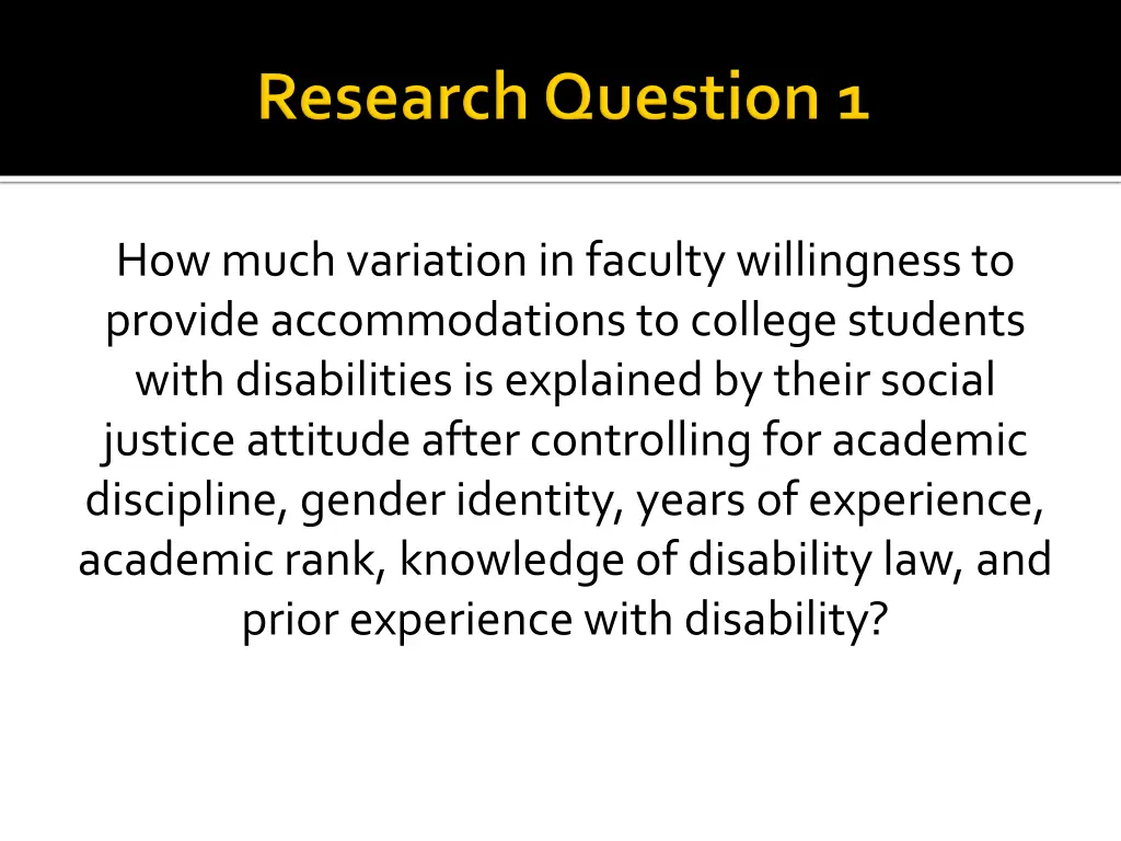 how much variation in faculty willingness