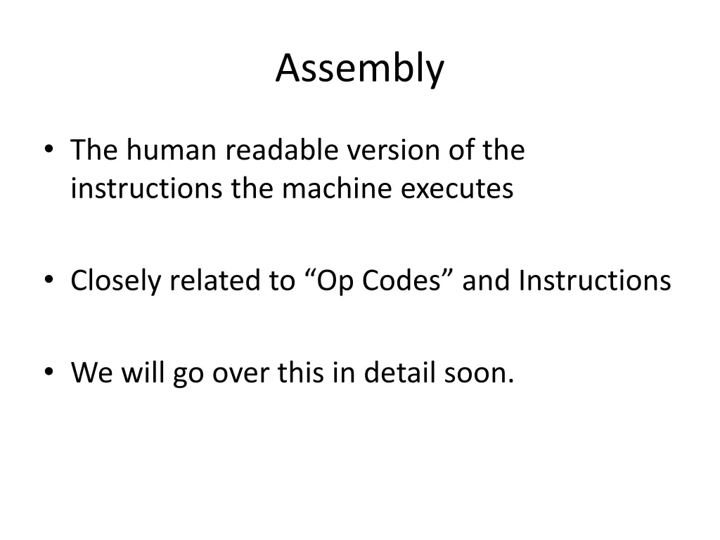 assembly