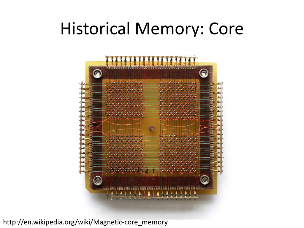 historical memory core