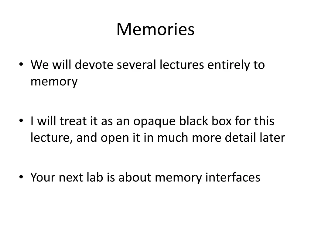memories