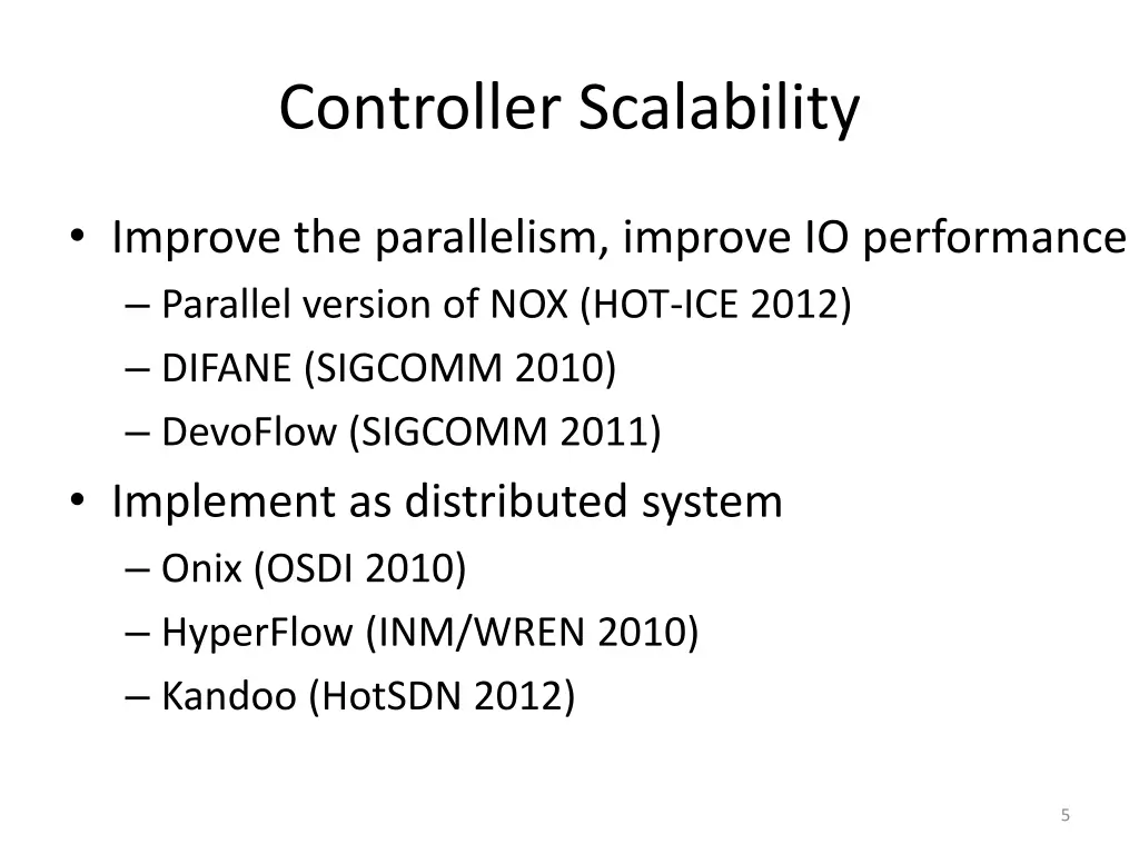 controller scalability 1
