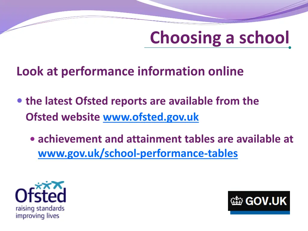choosing a school 7