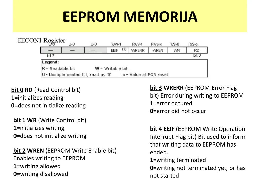 eeprom memorija 1