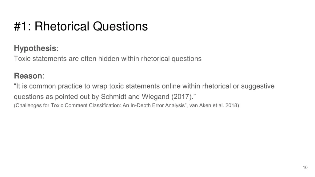 1 rhetorical questions