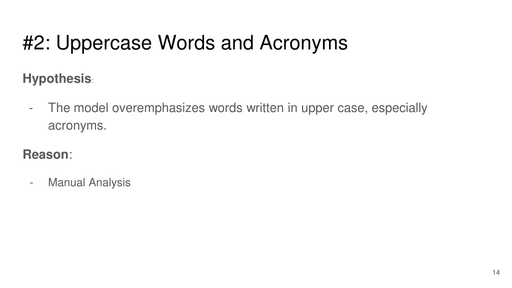 2 uppercase words and acronyms