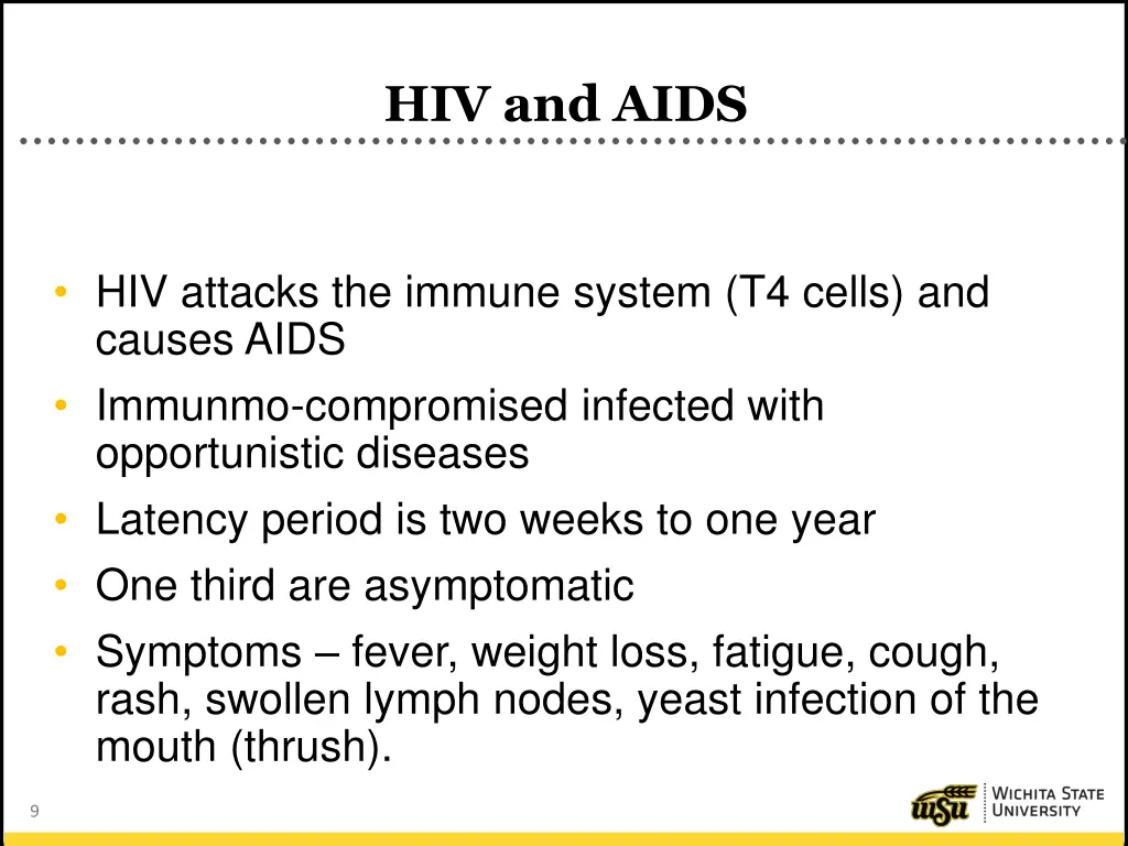 hiv and aids