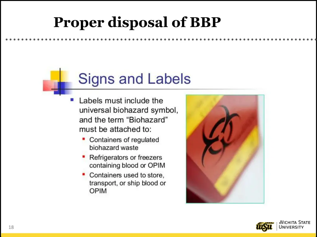 proper disposal of bbp