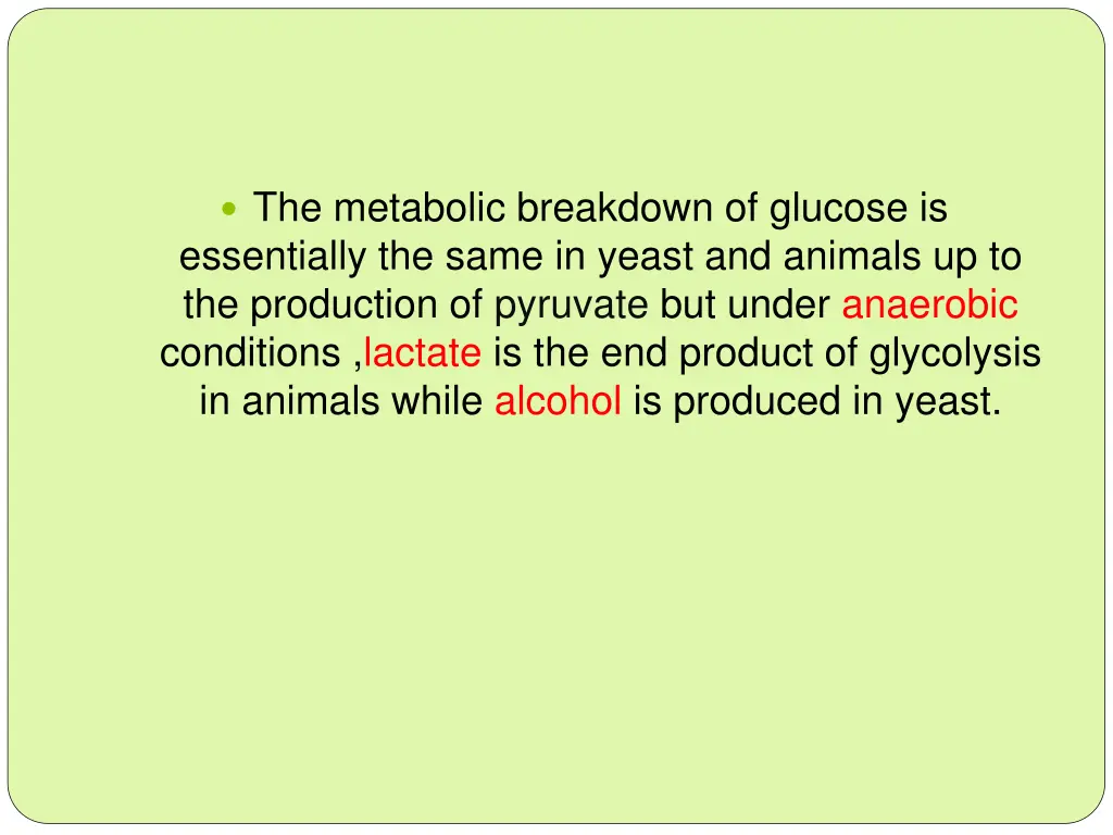 the metabolic breakdown of glucose is essentially