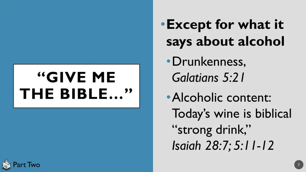 except for what it says about alcohol drunkenness