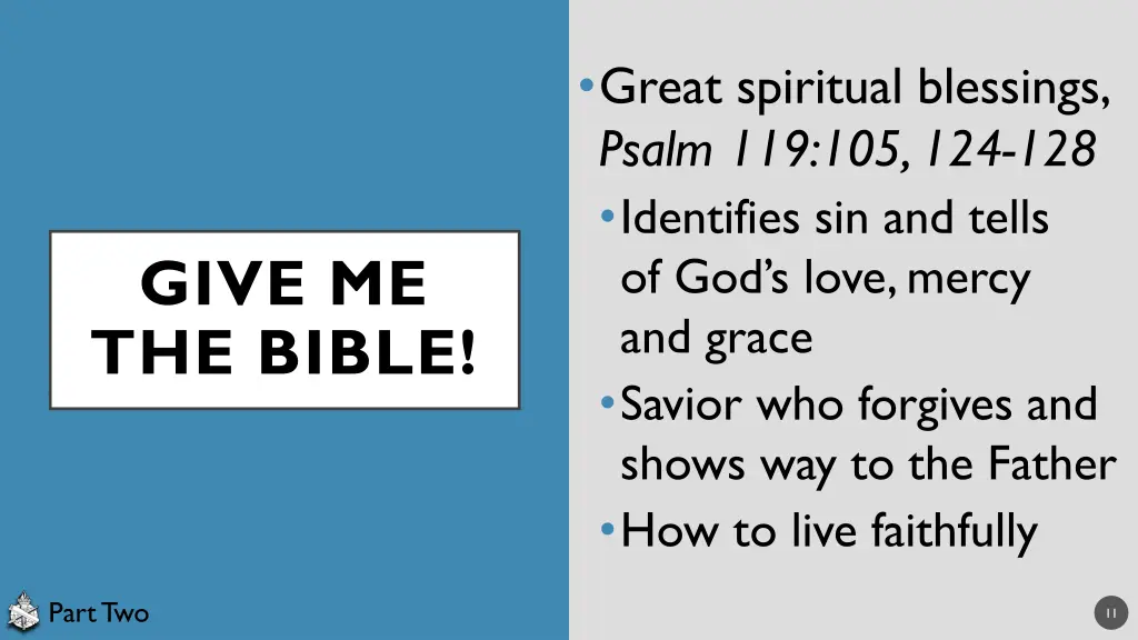 great spiritual blessings psalm