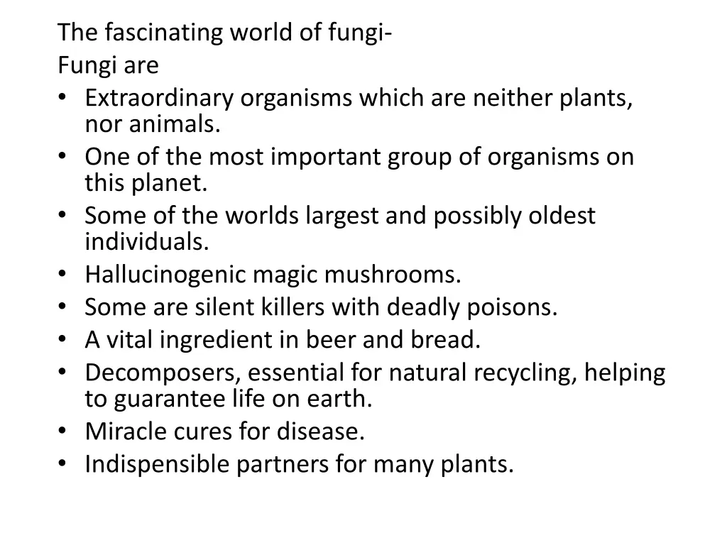 the fascinating world of fungi fungi