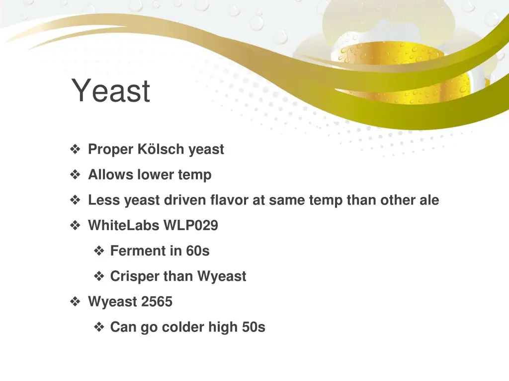 yeast