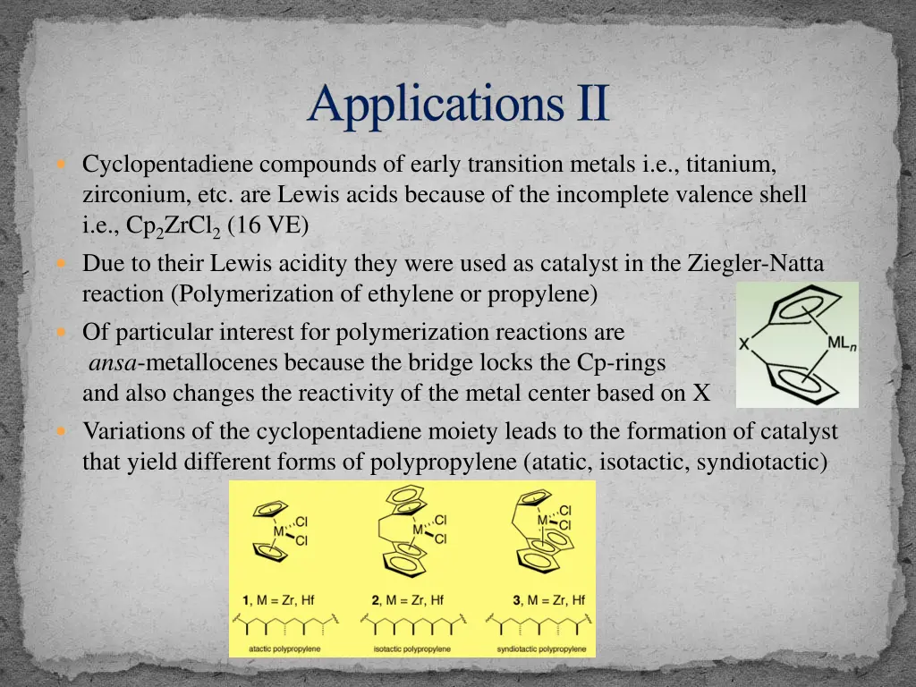 applications ii