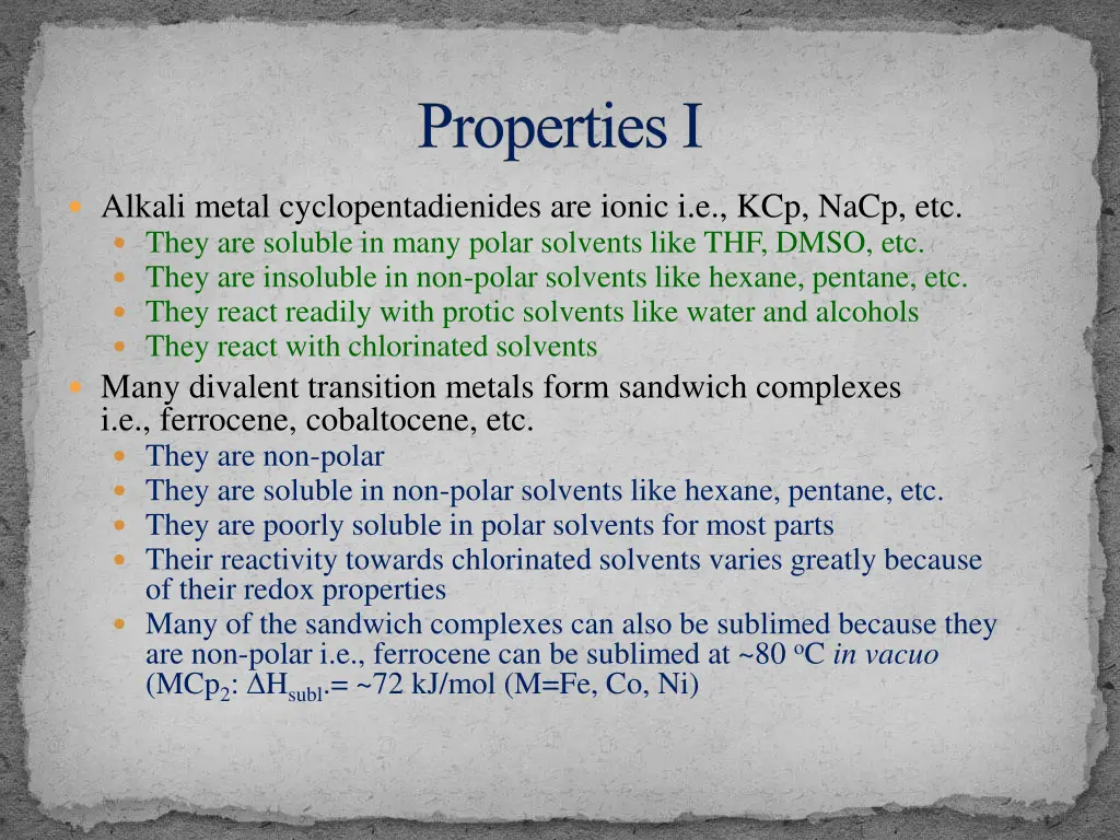 properties i