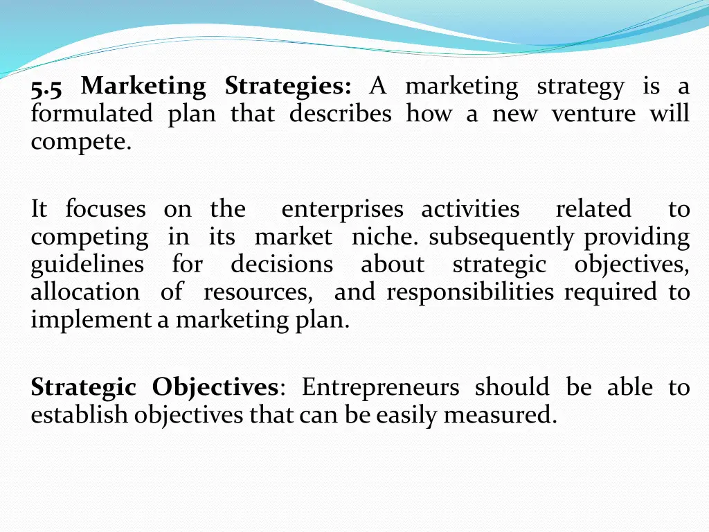 5 5 marketing strategies a marketing strategy