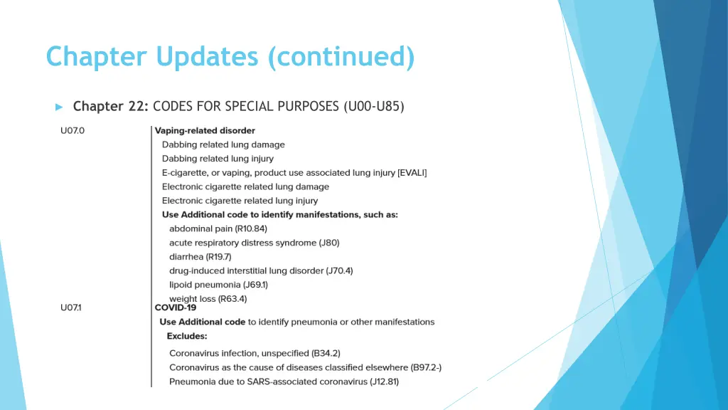 chapter updates continued 5