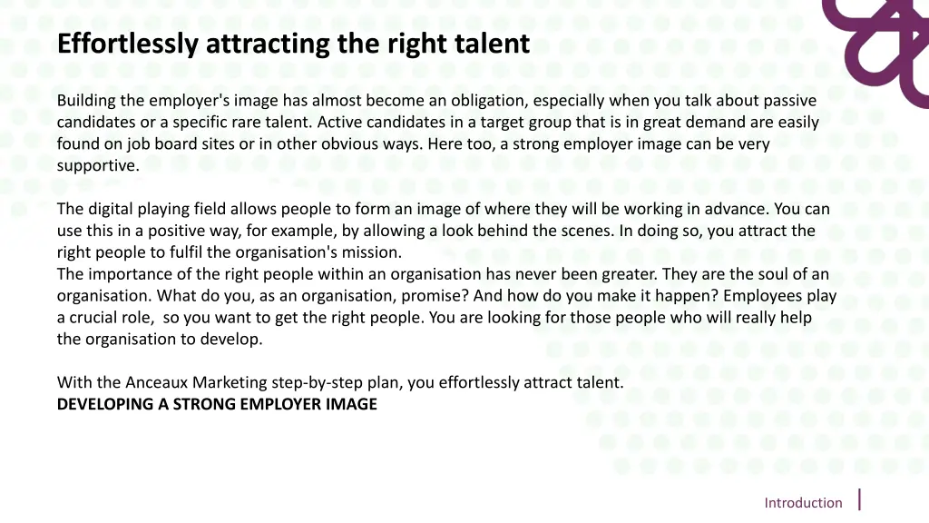 effortlessly attracting the right talent 1